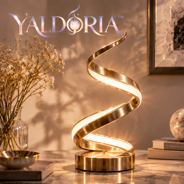 YALDORIA™ Spiral Muse Table Light