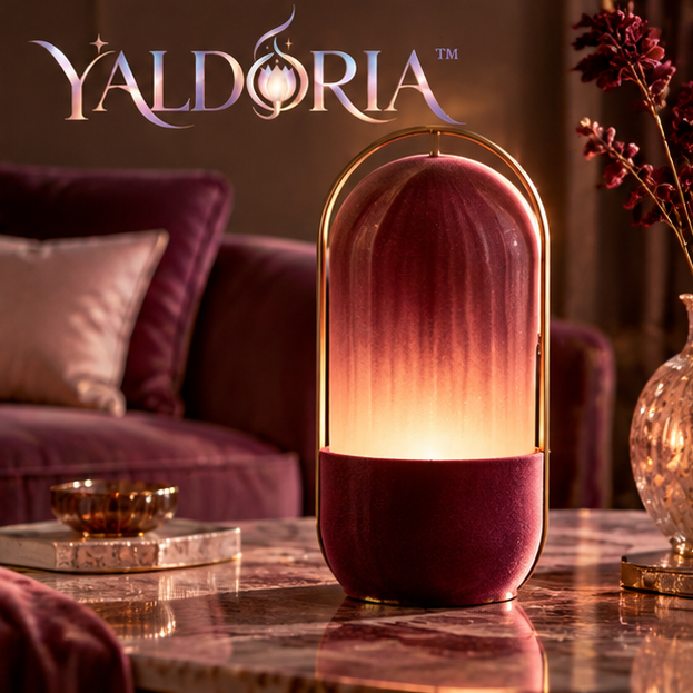 YALDORIA™ Velvet Capsule Night Lamp